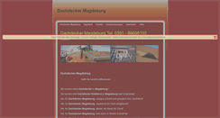 Desktop Screenshot of dachdecker-magdeburg.com